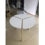 Bàn tròn trắng Cao 75cm B10