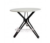 Bàn tròn cafe decor tiếp khách mặt đá BM07